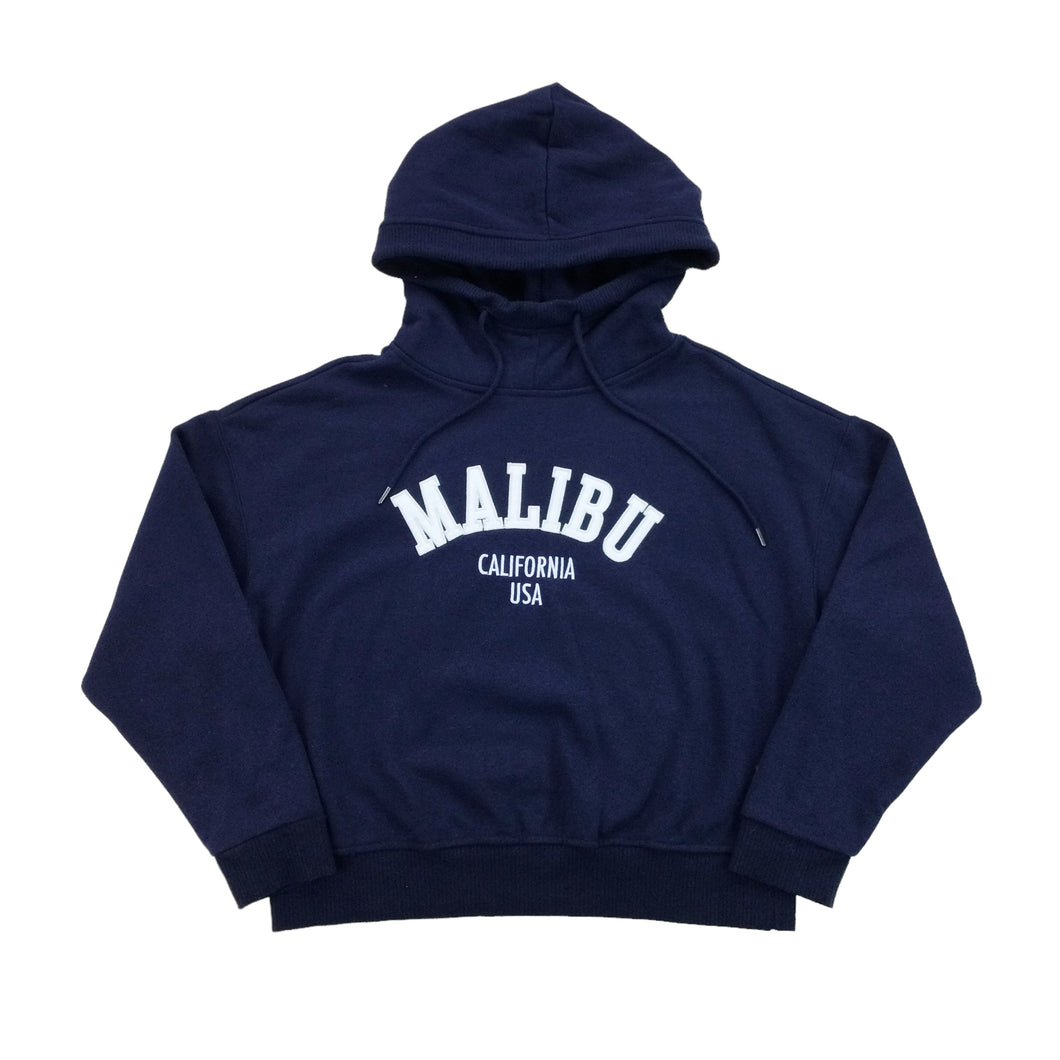 Malibu Spellout Hoodie - Large-Malibu-olesstore-vintage-secondhand-shop-austria-österreich