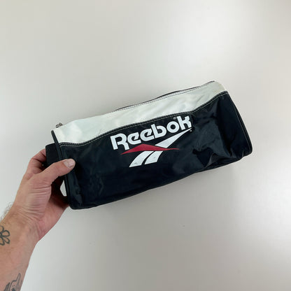 Reebok, Reebok 90s Kosmetiktasche, Schwarz-Weiß