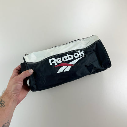 Reebok, Reebok 90s Kosmetiktasche, Schwarz-Weiß