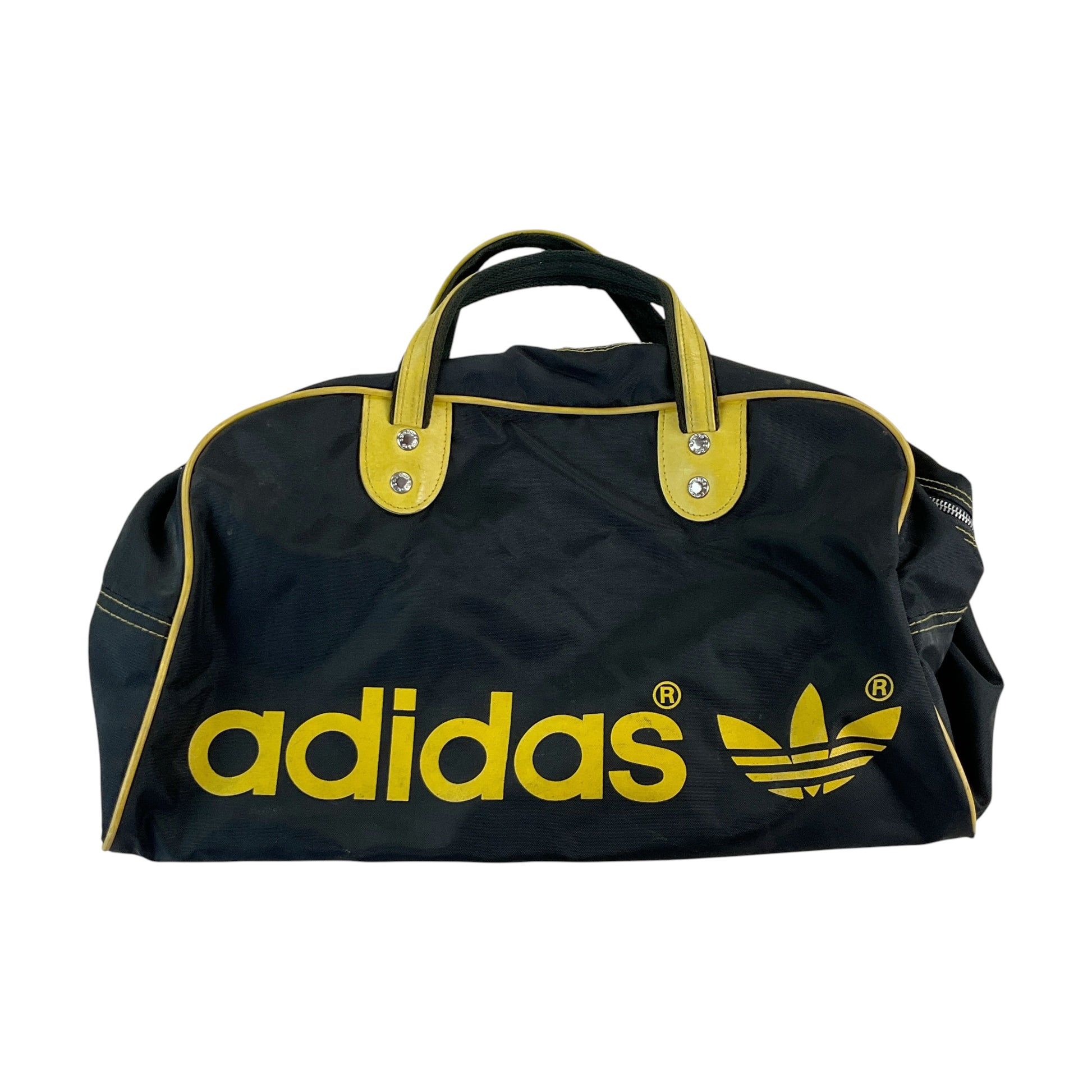 Adidas, Adidas 70s Sporttasche, Schwarz-Gelb