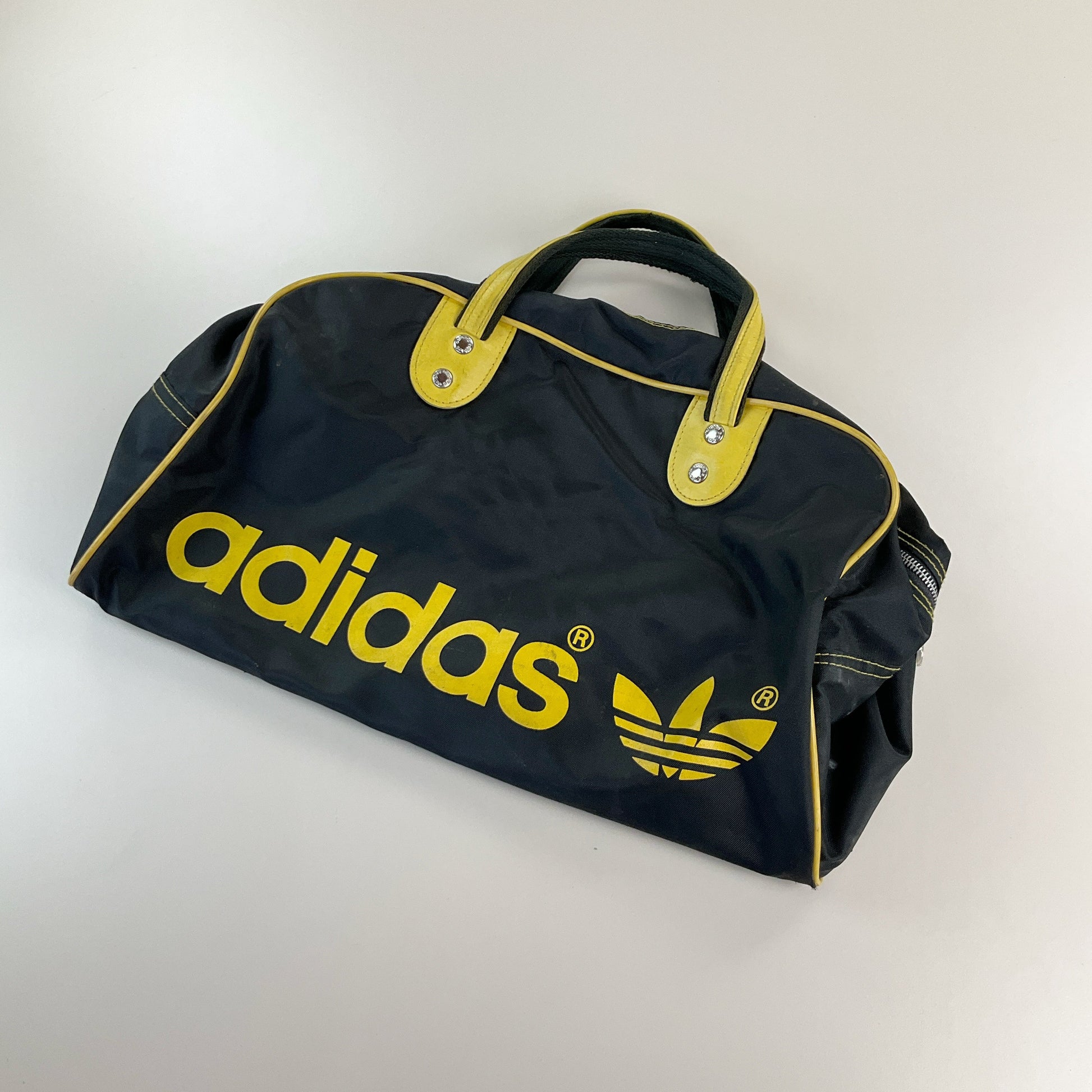 Adidas, Adidas 70s Sporttasche, Schwarz-Gelb