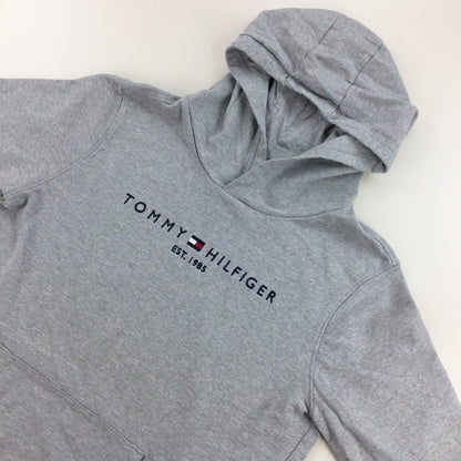Tommy Hilfiger Spellout Hoodie - Small-TOMMY HILFIGER-olesstore-vintage-secondhand-shop-austria-österreich