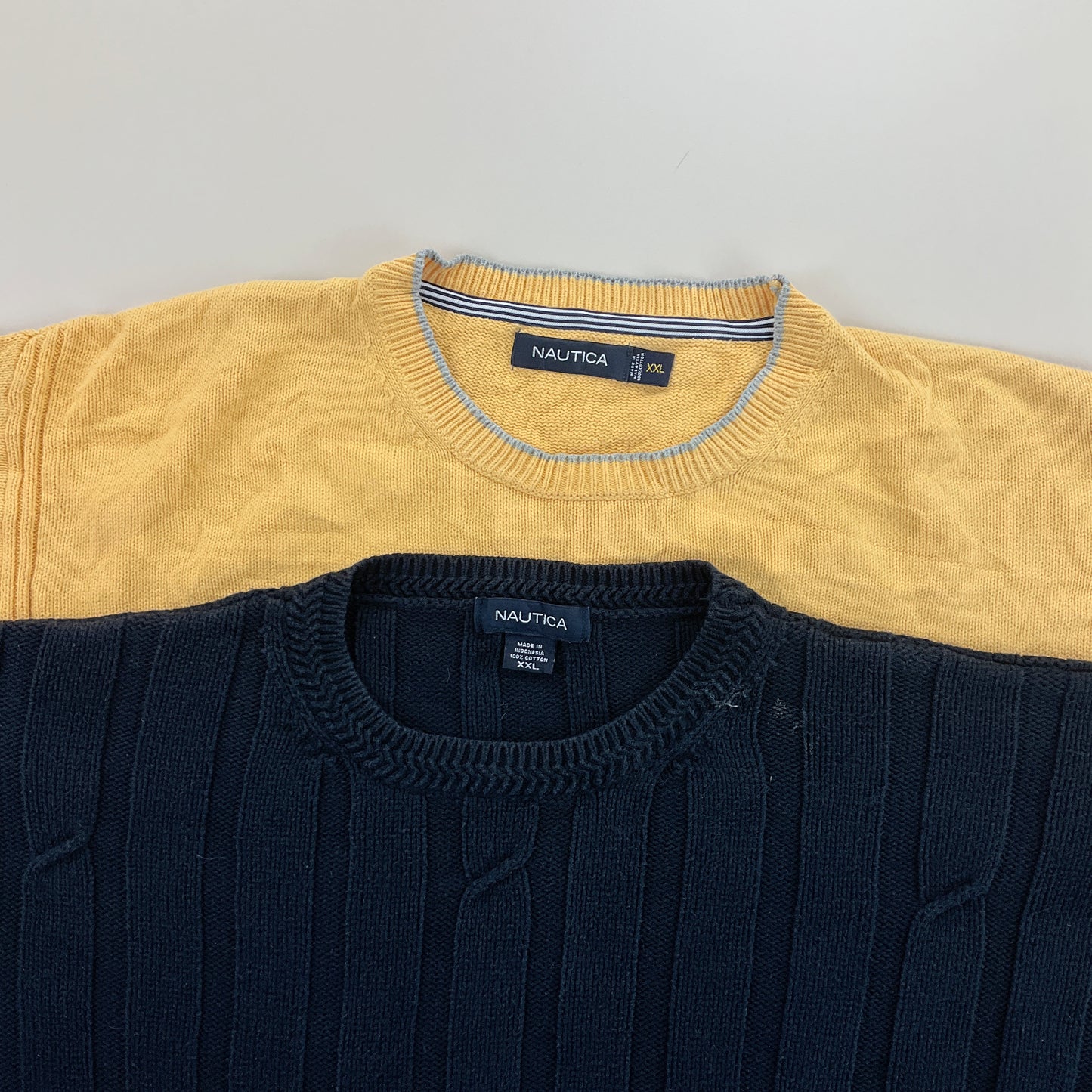 Nautica Sweatshirt 2 PCS Set - XXL-NAUTICA-olesstore-vintage-secondhand-shop-austria-österreich
