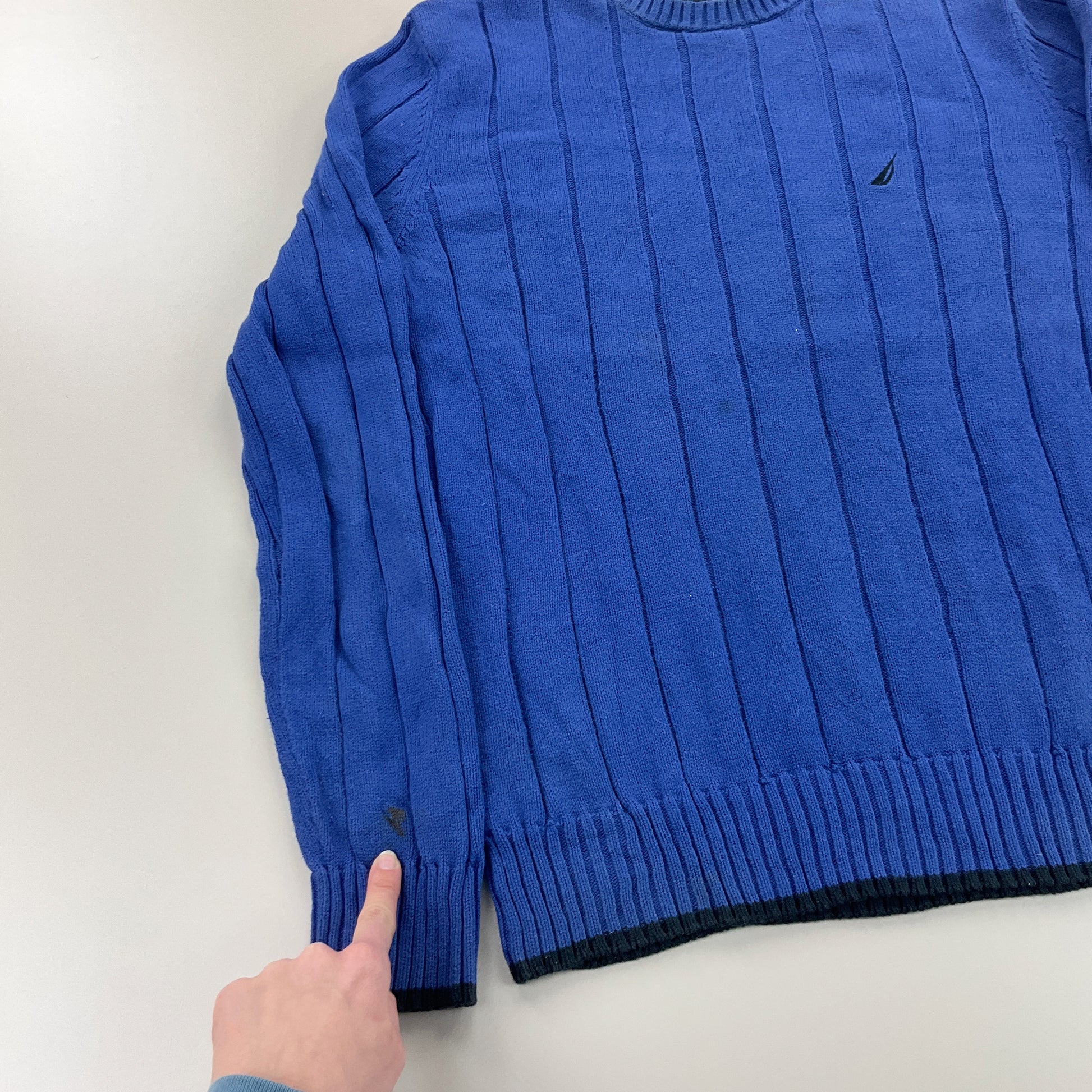 Nautica Sweatshirt 3 PCS Set - Small-NAUTICA-olesstore-vintage-secondhand-shop-austria-österreich