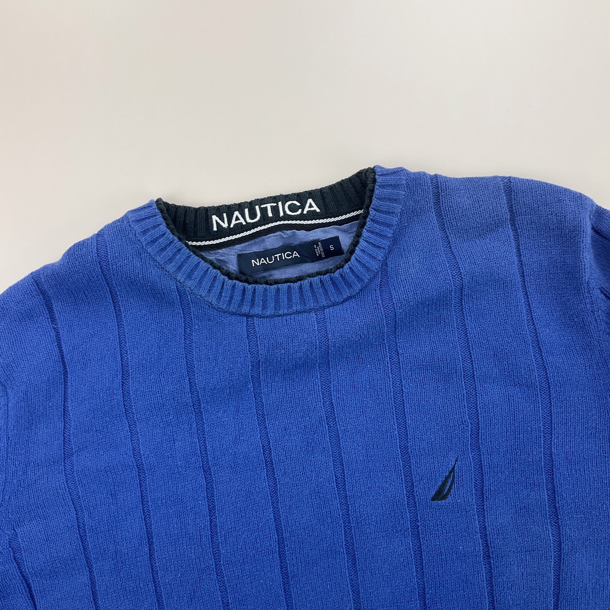 Nautica Sweatshirt 3 PCS Set - Small-NAUTICA-olesstore-vintage-secondhand-shop-austria-österreich