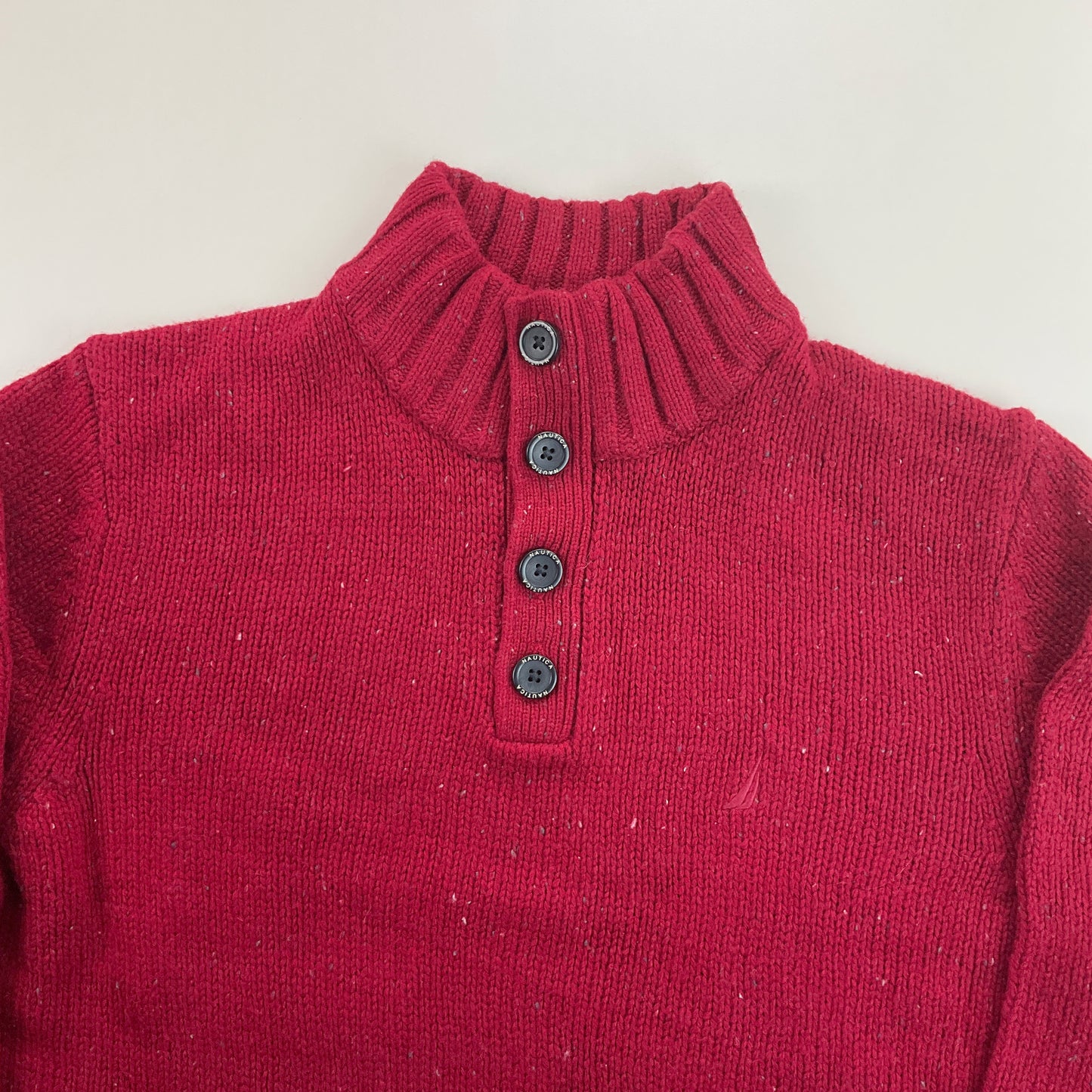 Nautica Button Up Sweatshirt 3 PCS Set - Large-NAUTICA-olesstore-vintage-secondhand-shop-austria-österreich