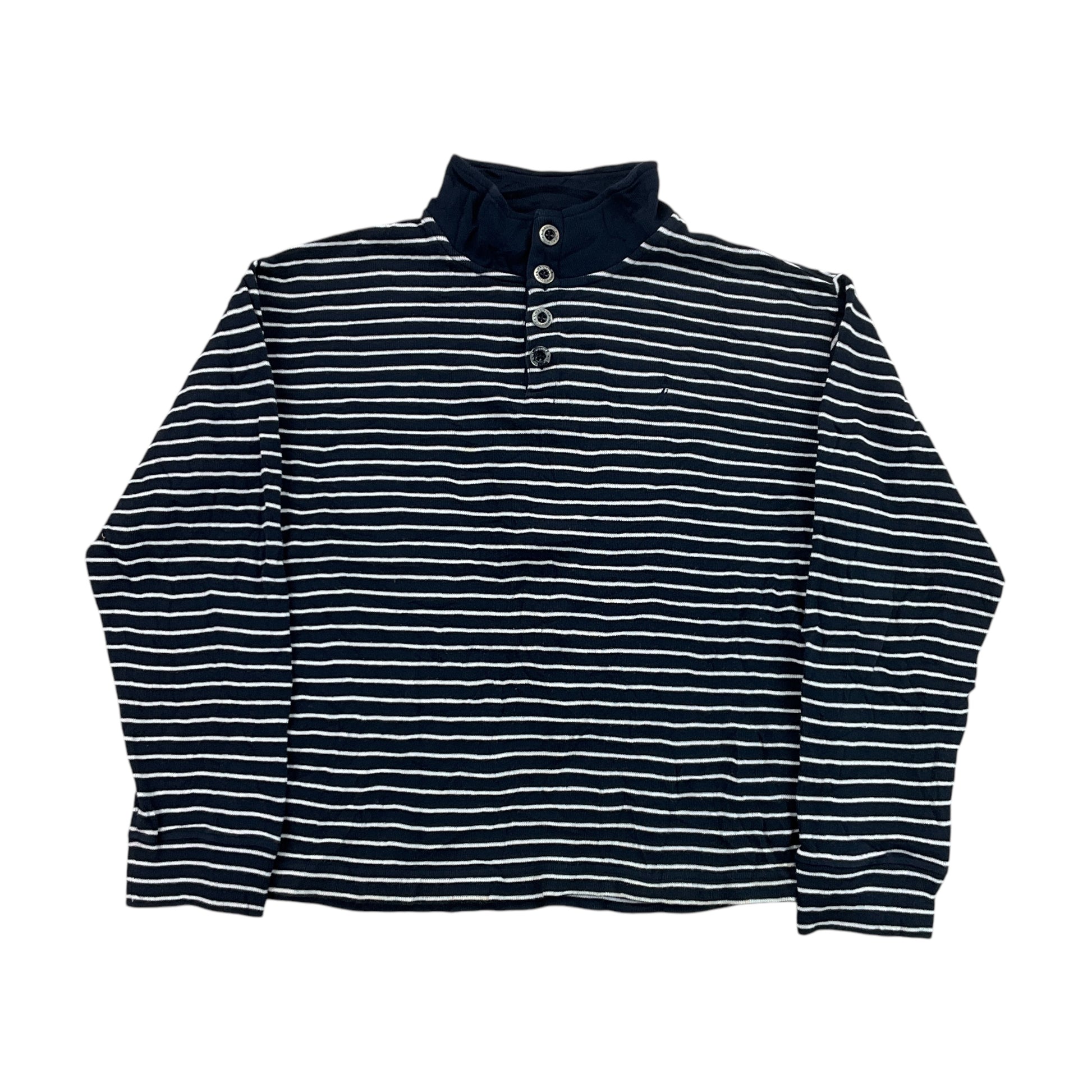 Nautica 1/4 Zip Sweatshirt 3 PCS Set - Large-NAUTICA-olesstore-vintage-secondhand-shop-austria-österreich