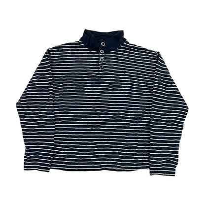 Nautica 1/4 Zip Sweatshirt 3 PCS Set - Large-NAUTICA-olesstore-vintage-secondhand-shop-austria-österreich