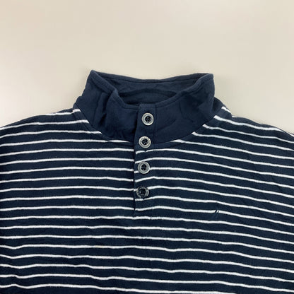 Nautica 1/4 Zip Sweatshirt 3 PCS Set - Large-NAUTICA-olesstore-vintage-secondhand-shop-austria-österreich