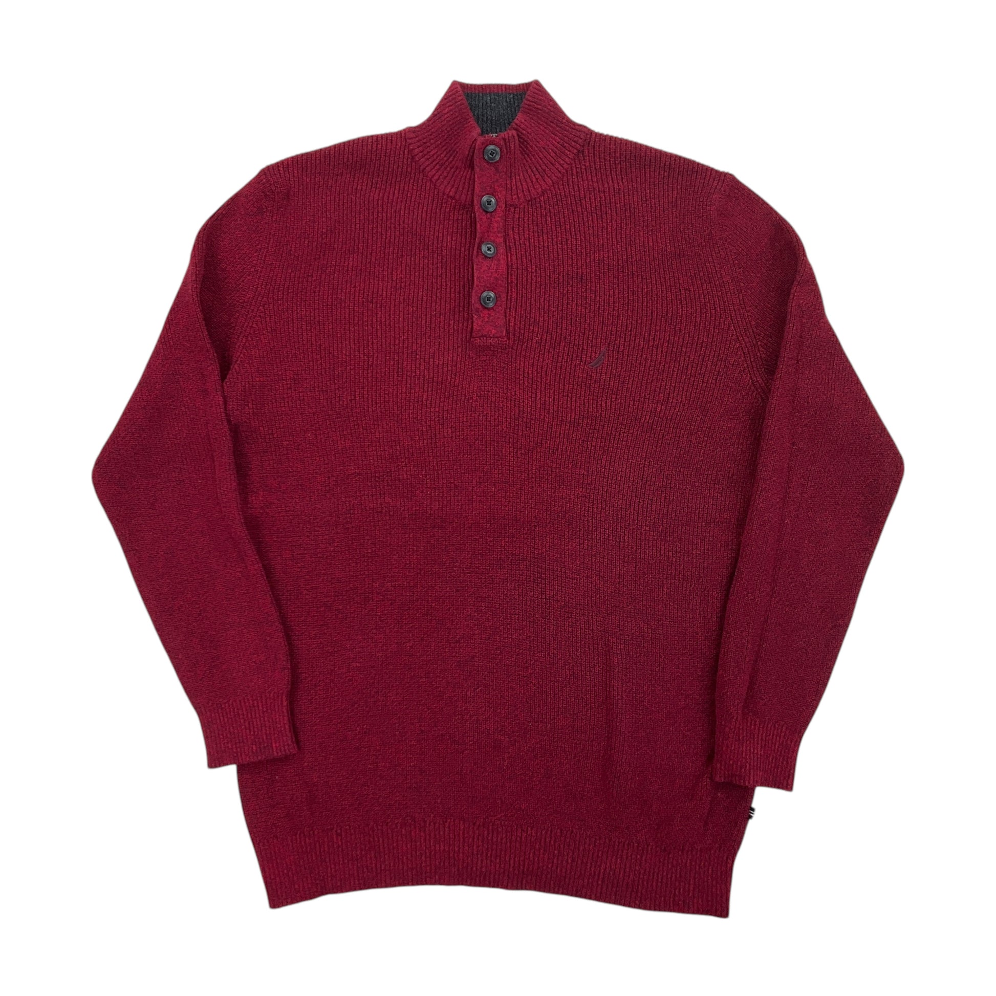 Nautica Button Up Sweatshirt 3 PCS Set - XL-NAUTICA-olesstore-vintage-secondhand-shop-austria-österreich