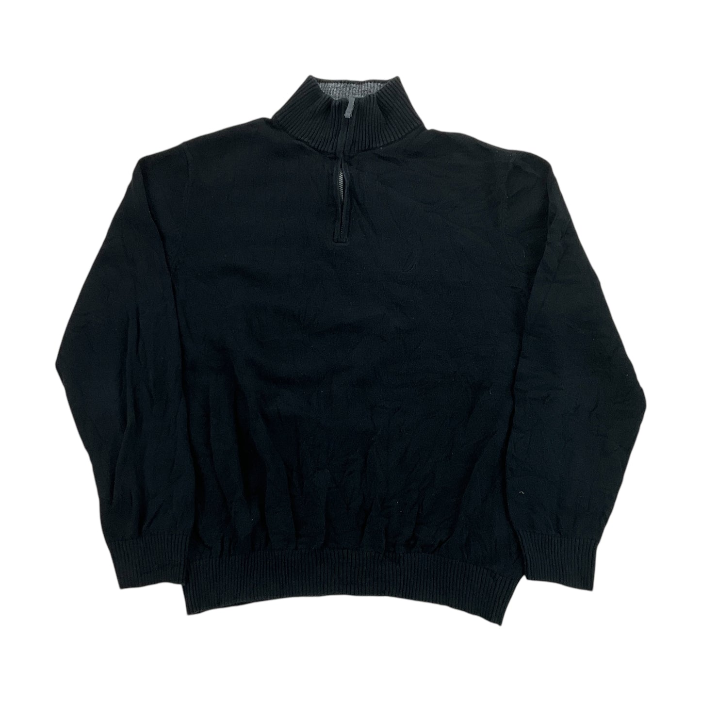 Nautica 1/4 Zip Sweatshirt 3 PCS Set - Large-NAUTICA-olesstore-vintage-secondhand-shop-austria-österreich