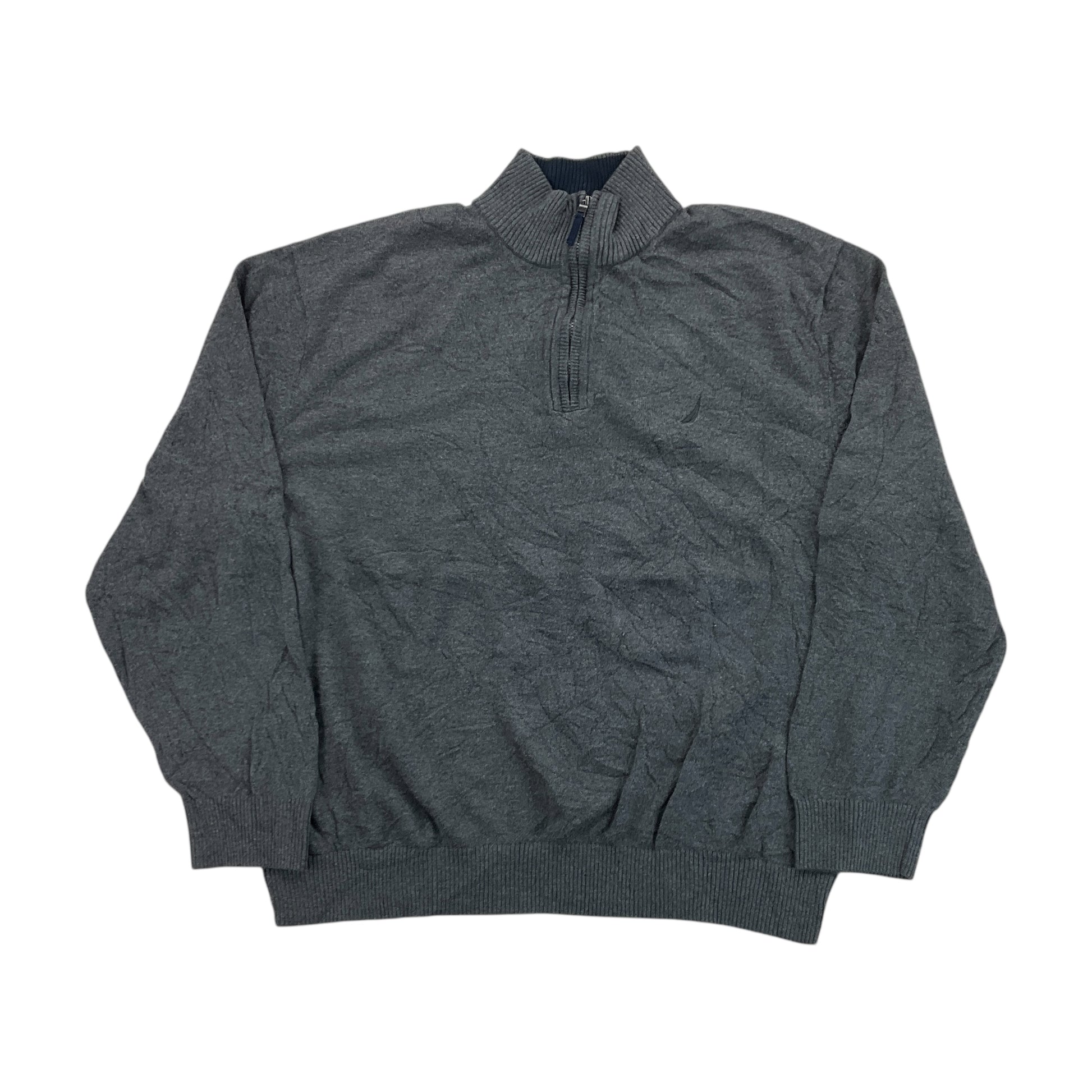 Nautica 1/4 Zip Sweatshirt 2 PCS Set - XXL-NAUTICA-olesstore-vintage-secondhand-shop-austria-österreich