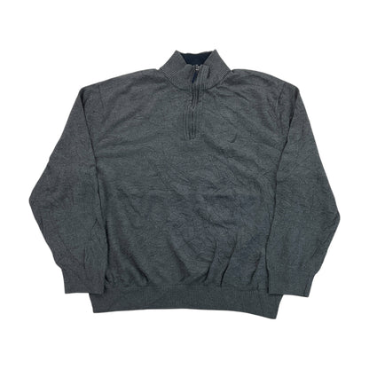 Nautica 1/4 Zip Sweatshirt 2 PCS Set - XXL-NAUTICA-olesstore-vintage-secondhand-shop-austria-österreich