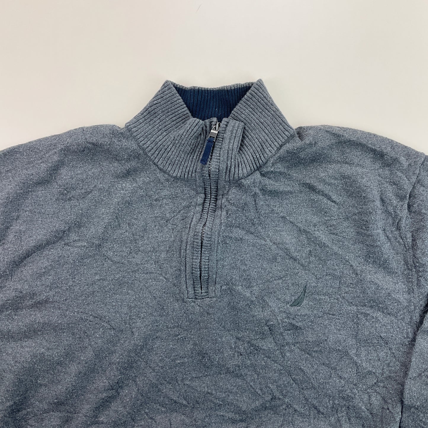 Nautica 1/4 Zip Sweatshirt 2 PCS Set - XXL-NAUTICA-olesstore-vintage-secondhand-shop-austria-österreich