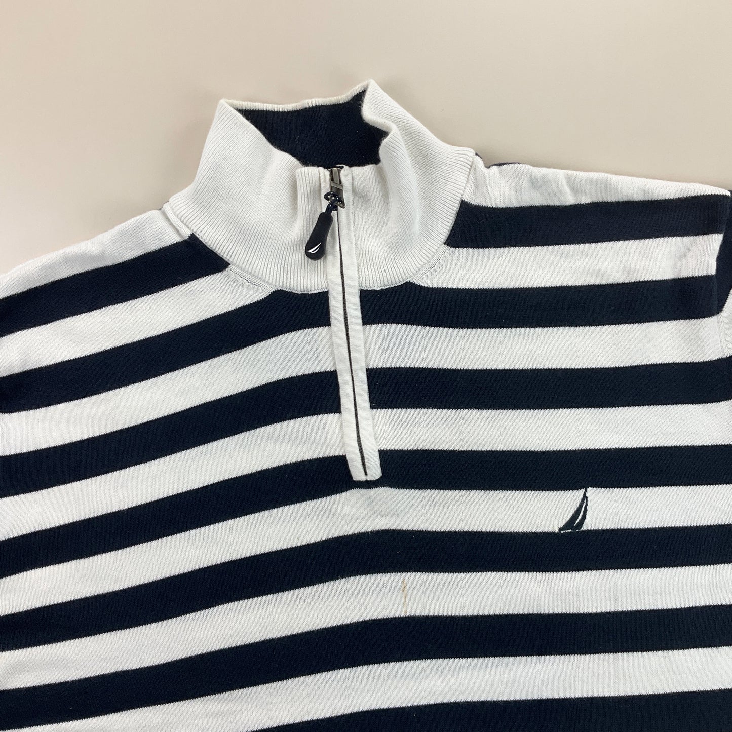 Nautica 1/4 Zip Sweatshirt 2 PCS Set - XXL-NAUTICA-olesstore-vintage-secondhand-shop-austria-österreich