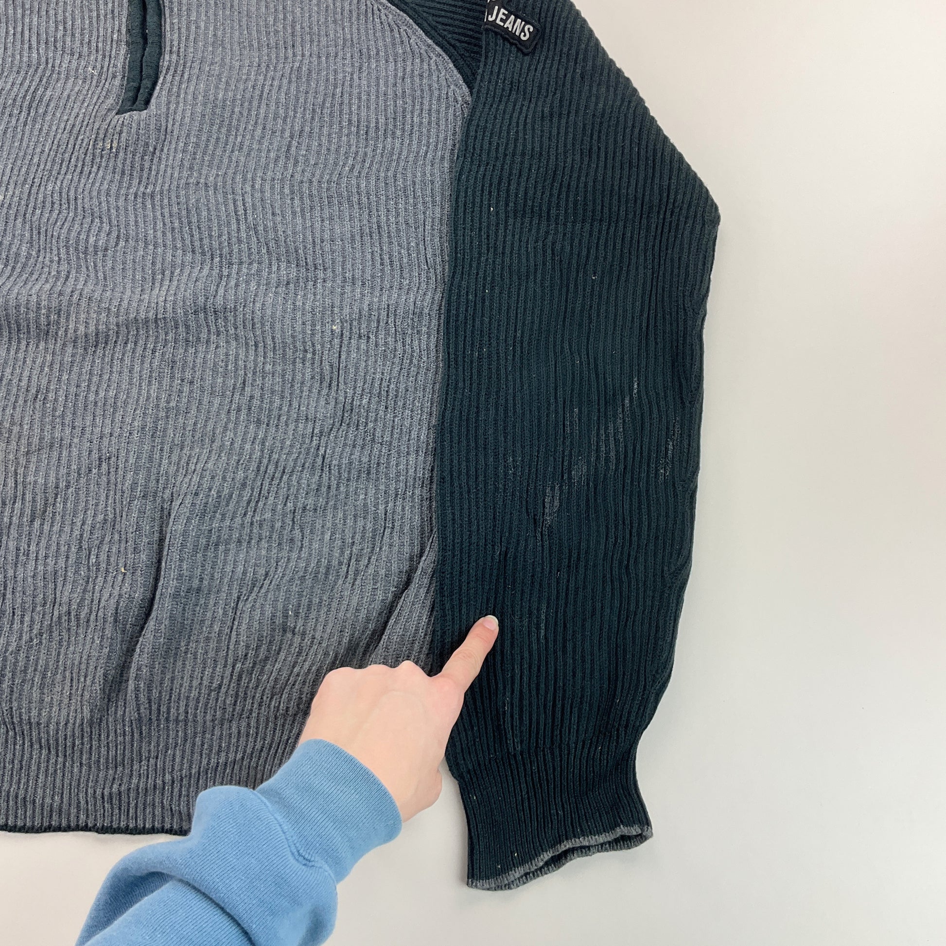 Nautica 1/4 Zip Sweatshirt 3 PCS Set - XL-NAUTICA-olesstore-vintage-secondhand-shop-austria-österreich