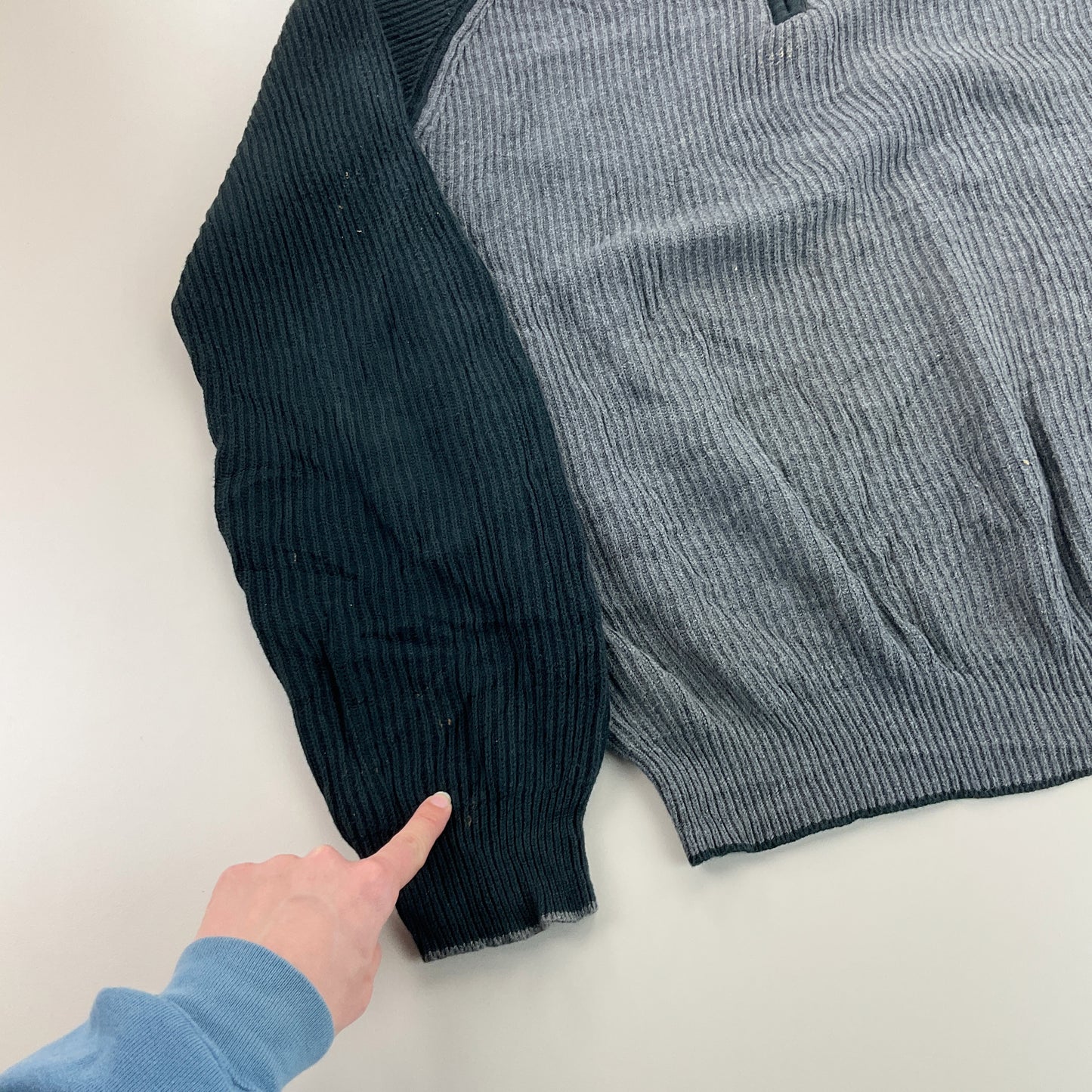 Nautica 1/4 Zip Sweatshirt 3 PCS Set - XL-NAUTICA-olesstore-vintage-secondhand-shop-austria-österreich