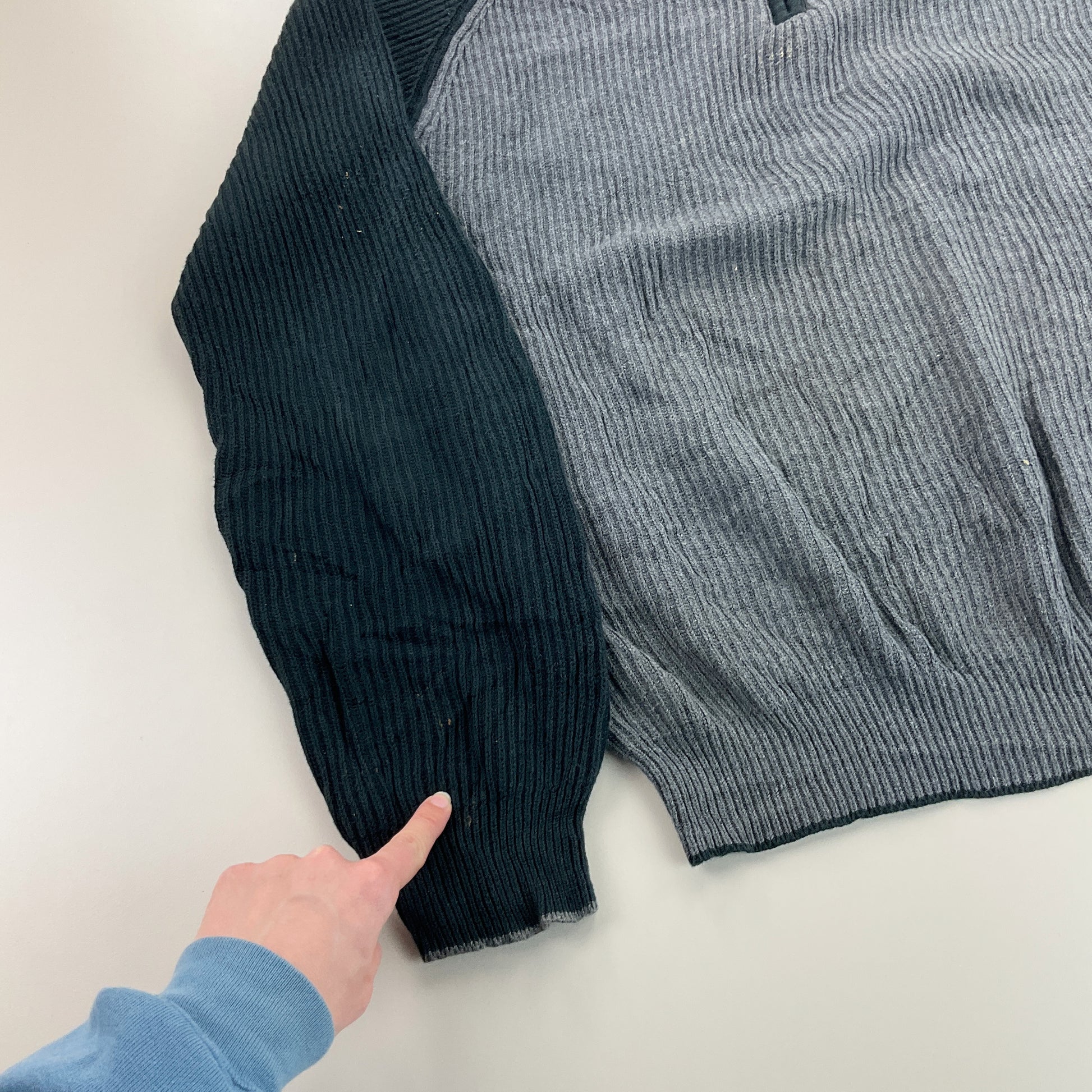 Nautica 1/4 Zip Sweatshirt 3 PCS Set - XL-NAUTICA-olesstore-vintage-secondhand-shop-austria-österreich