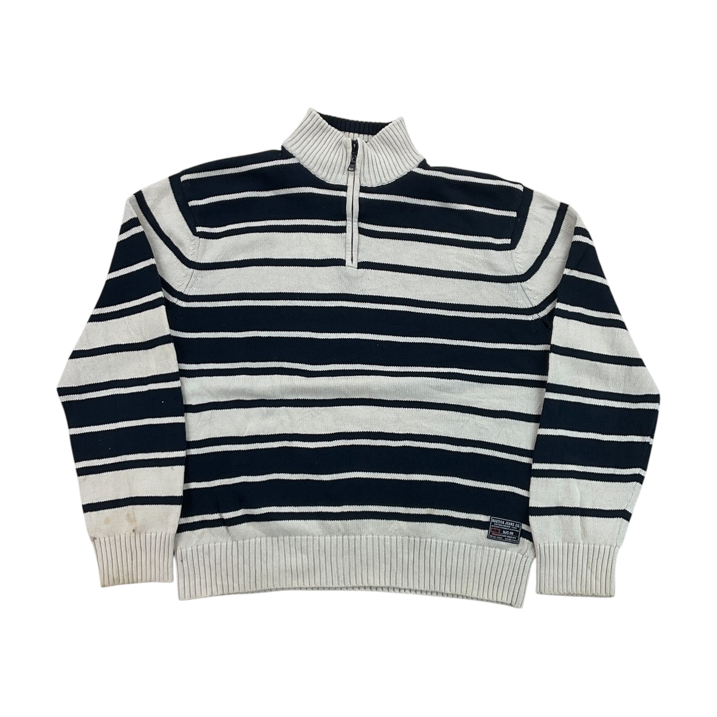 Nautica 1/4 Zip Sweatshirt 3 PCS Set - XL-NAUTICA-olesstore-vintage-secondhand-shop-austria-österreich