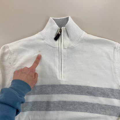 Nautica 1/4 Zip Sweatshirt 3 PCS Set - S/M-NAUTICA-olesstore-vintage-secondhand-shop-austria-österreich