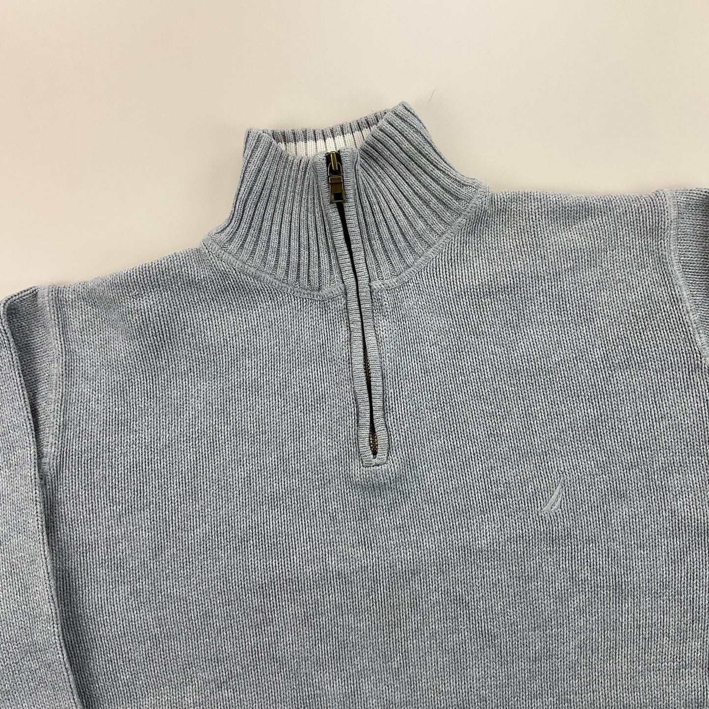 Nautica 1/4 Zip Sweatshirt 3 PCS Set - S/M-NAUTICA-olesstore-vintage-secondhand-shop-austria-österreich