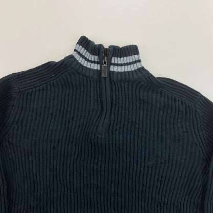 Nautica 1/4 Zip Sweatshirt 3 PCS Set - Medium-NAUTICA-olesstore-vintage-secondhand-shop-austria-österreich