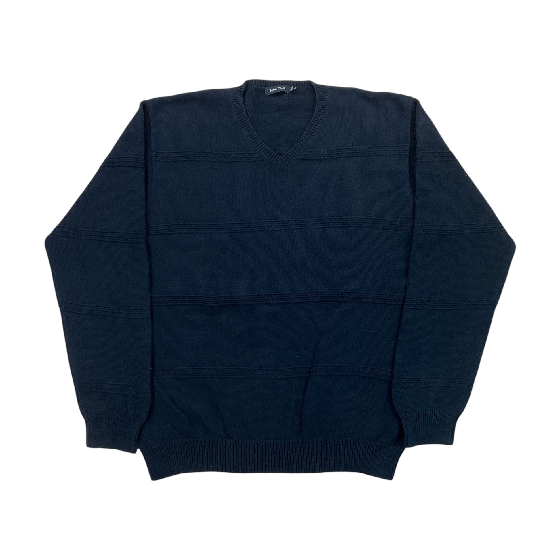 Nautica V-Neck Sweatshirt 3 PCS Set - XL-NAUTICA-olesstore-vintage-secondhand-shop-austria-österreich