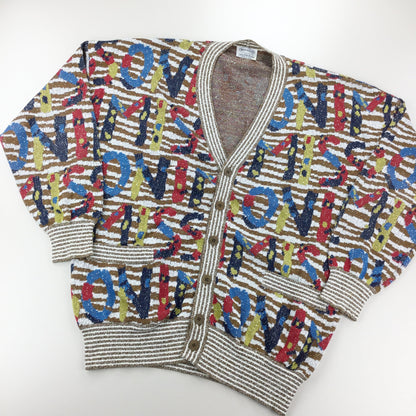 Missoni Laks Fifth Avenue 70s Cotton Cardigan - Large-olesstore-vintage-secondhand-shop-austria-österreich