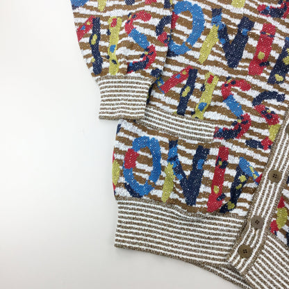 Missoni Laks Fifth Avenue 70s Cotton Cardigan - Large-olesstore-vintage-secondhand-shop-austria-österreich