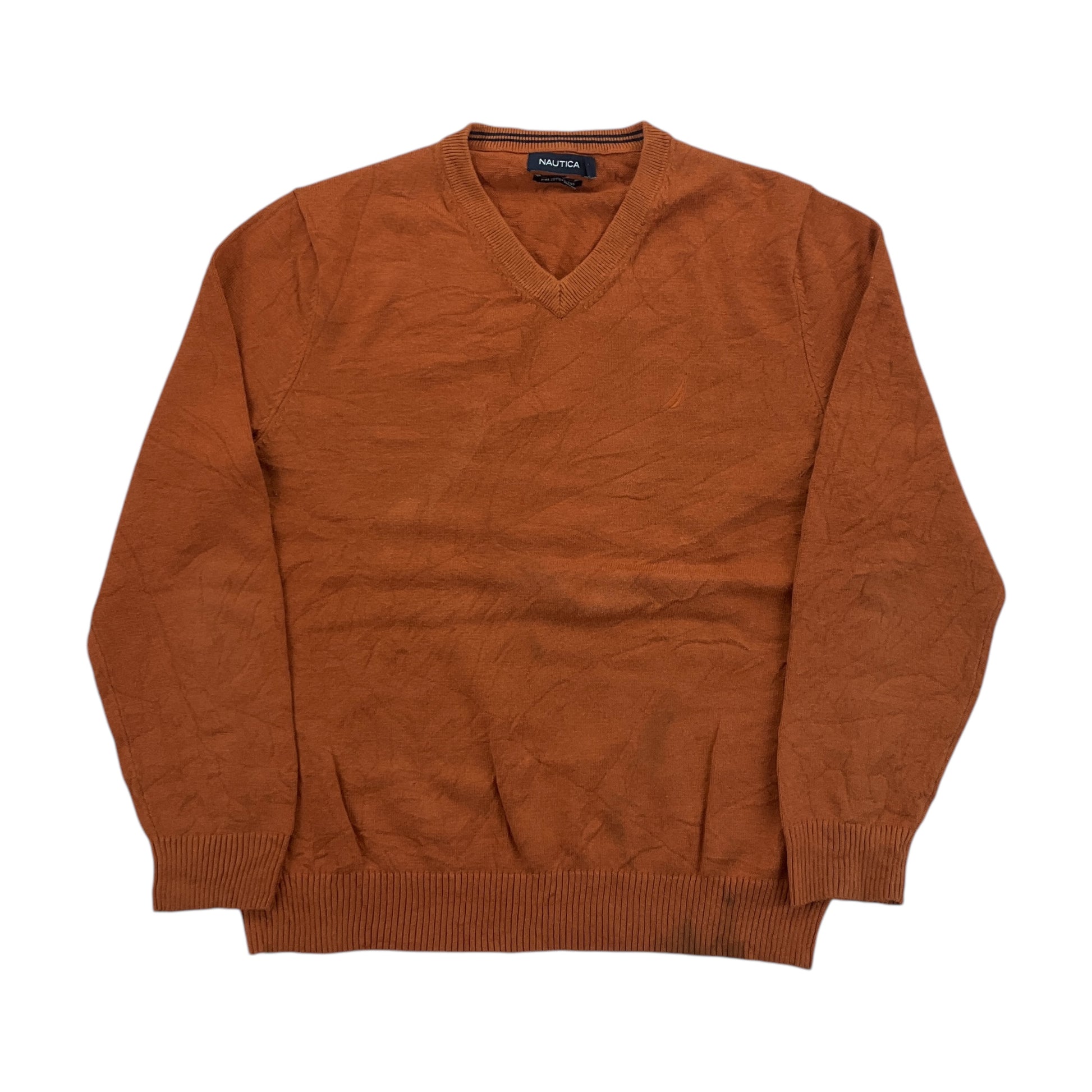 Nautica V-Neck Sweatshirt 3 PCS Set - XL-NAUTICA-olesstore-vintage-secondhand-shop-austria-österreich