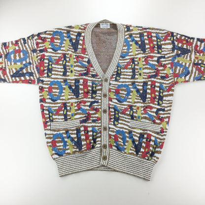 Missoni Laks Fifth Avenue 70s Cotton Cardigan - Large-olesstore-vintage-secondhand-shop-austria-österreich