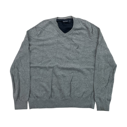 Nautica V-Neck Sweatshirt 3 PCS Set - Medium-NAUTICA-olesstore-vintage-secondhand-shop-austria-österreich