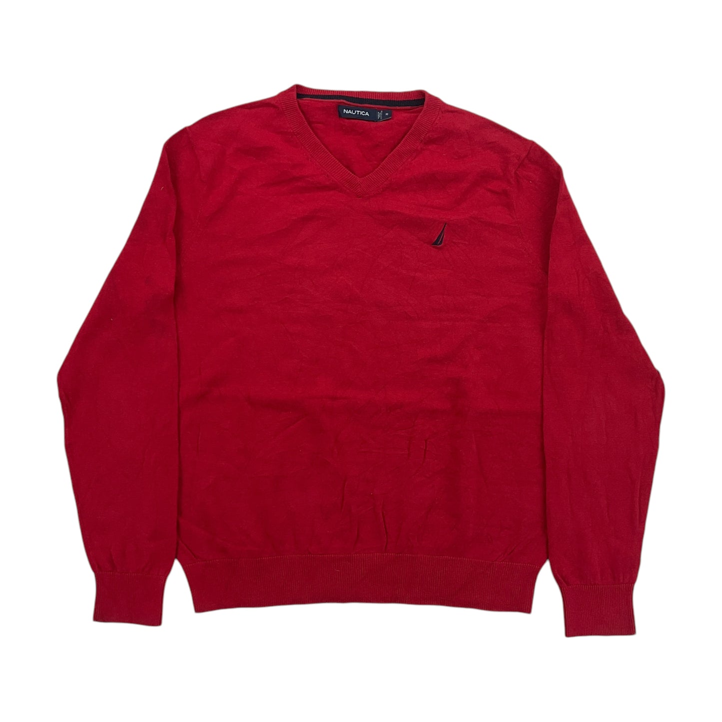 Nautica V-Neck Sweatshirt 3 PCS Set - Medium-NAUTICA-olesstore-vintage-secondhand-shop-austria-österreich