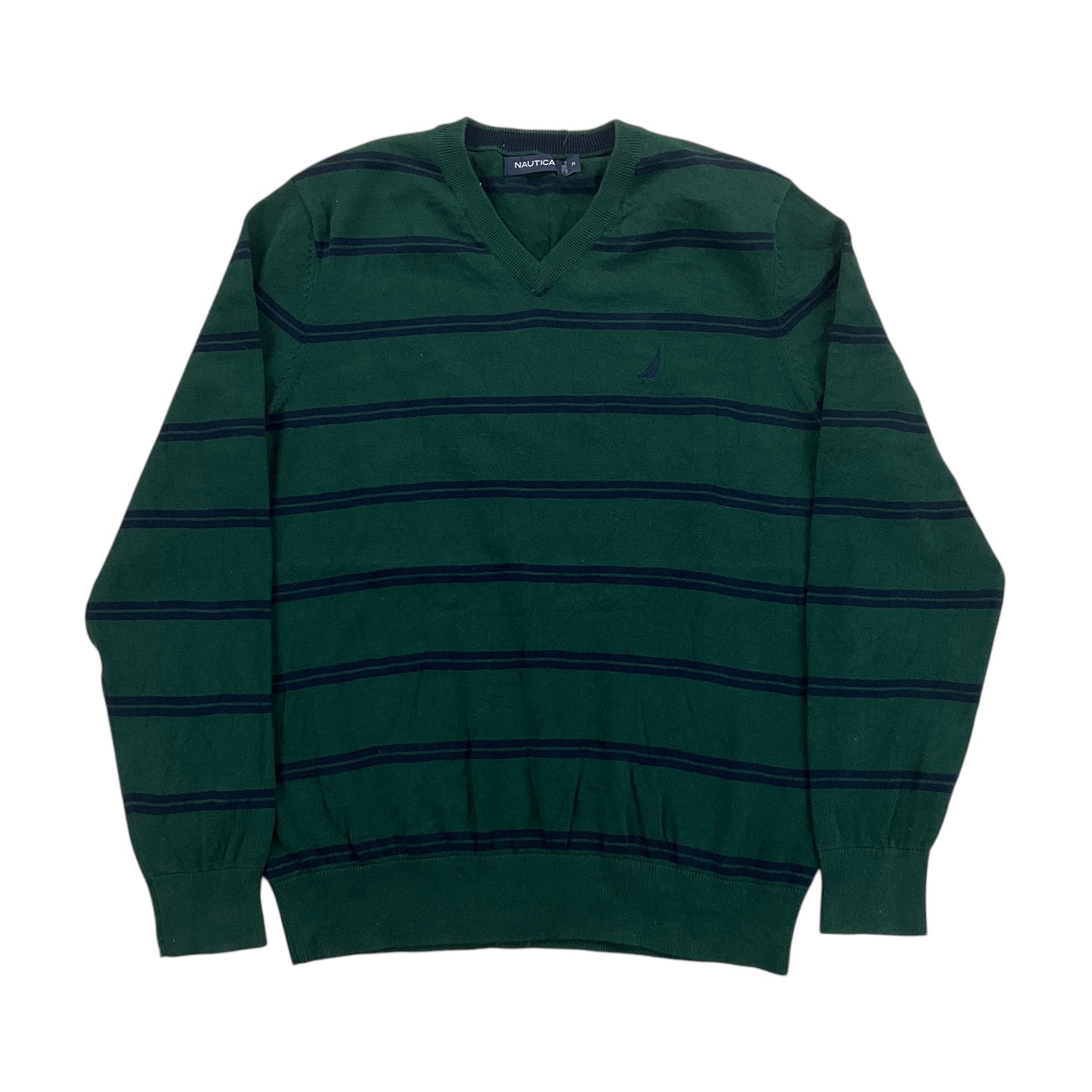 Nautica V-Neck Sweatshirt 3 PCS Set - Medium-NAUTICA-olesstore-vintage-secondhand-shop-austria-österreich