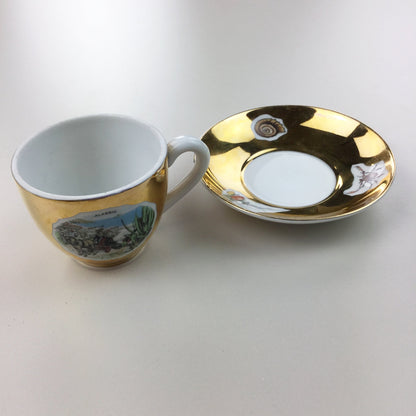 Mocha 2-Part Coffee Cup Suisse Langenthal, Alassio-olesstore-vintage-secondhand-shop-austria-österreich