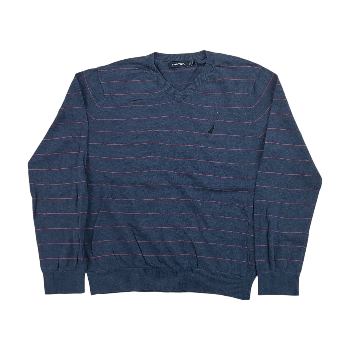 Nautica V-Neck Sweatshirt 3 PCS Set - Medium-NAUTICA-olesstore-vintage-secondhand-shop-austria-österreich