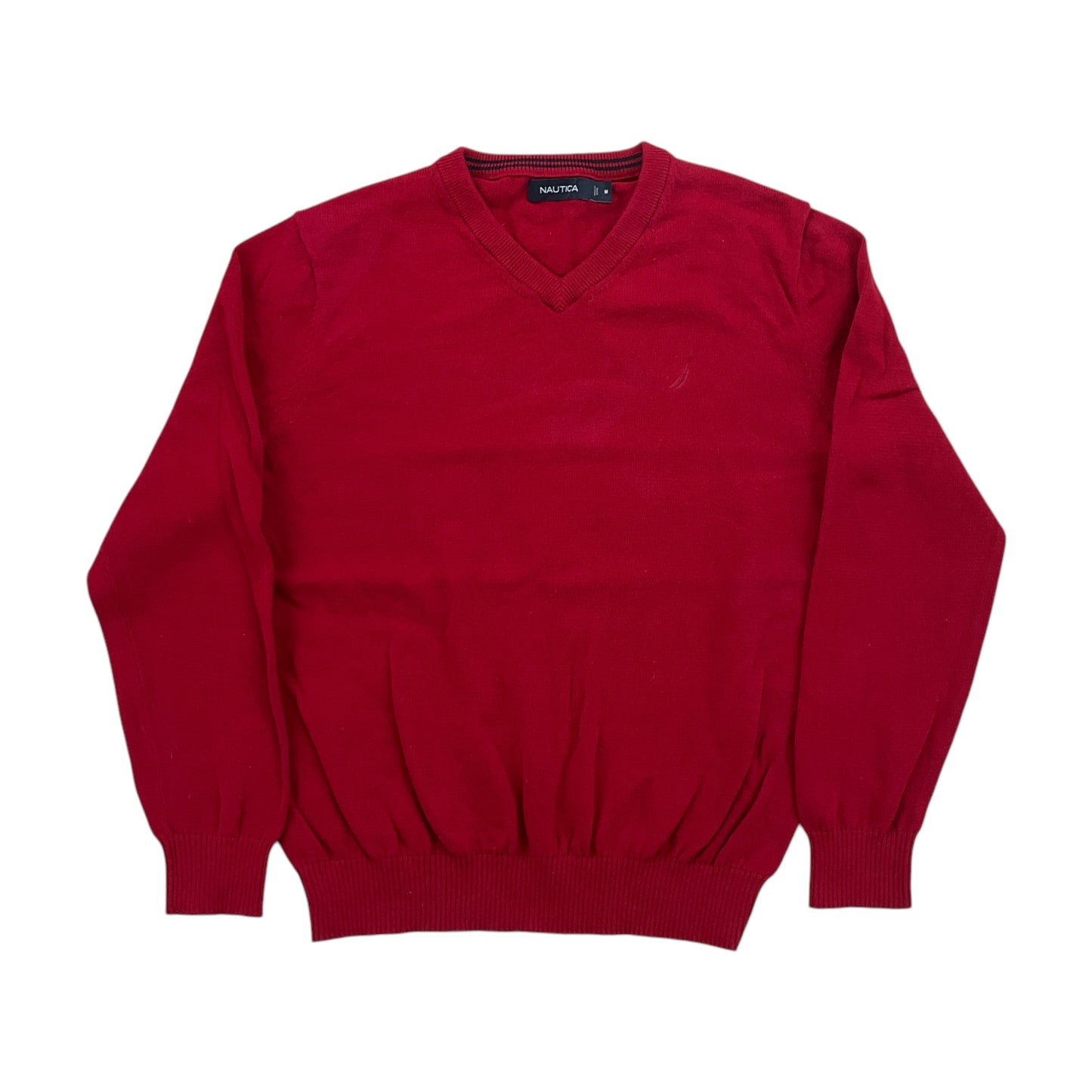 Nautica V-Neck Sweatshirt 3 PCS Set - Medium-NAUTICA-olesstore-vintage-secondhand-shop-austria-österreich