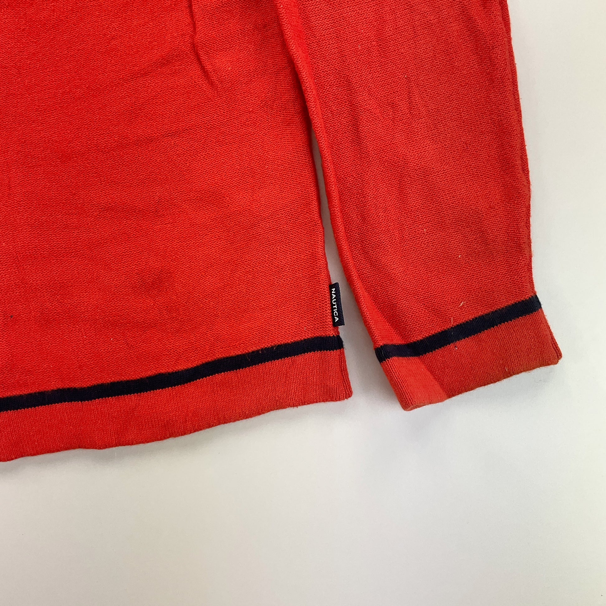 Nautica V-Neck Sweatshirt 3 PCS Set - Large-NAUTICA-olesstore-vintage-secondhand-shop-austria-österreich