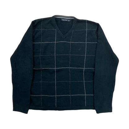 Nautica V-Neck Sweatshirt 3 PCS Set - Large-NAUTICA-olesstore-vintage-secondhand-shop-austria-österreich