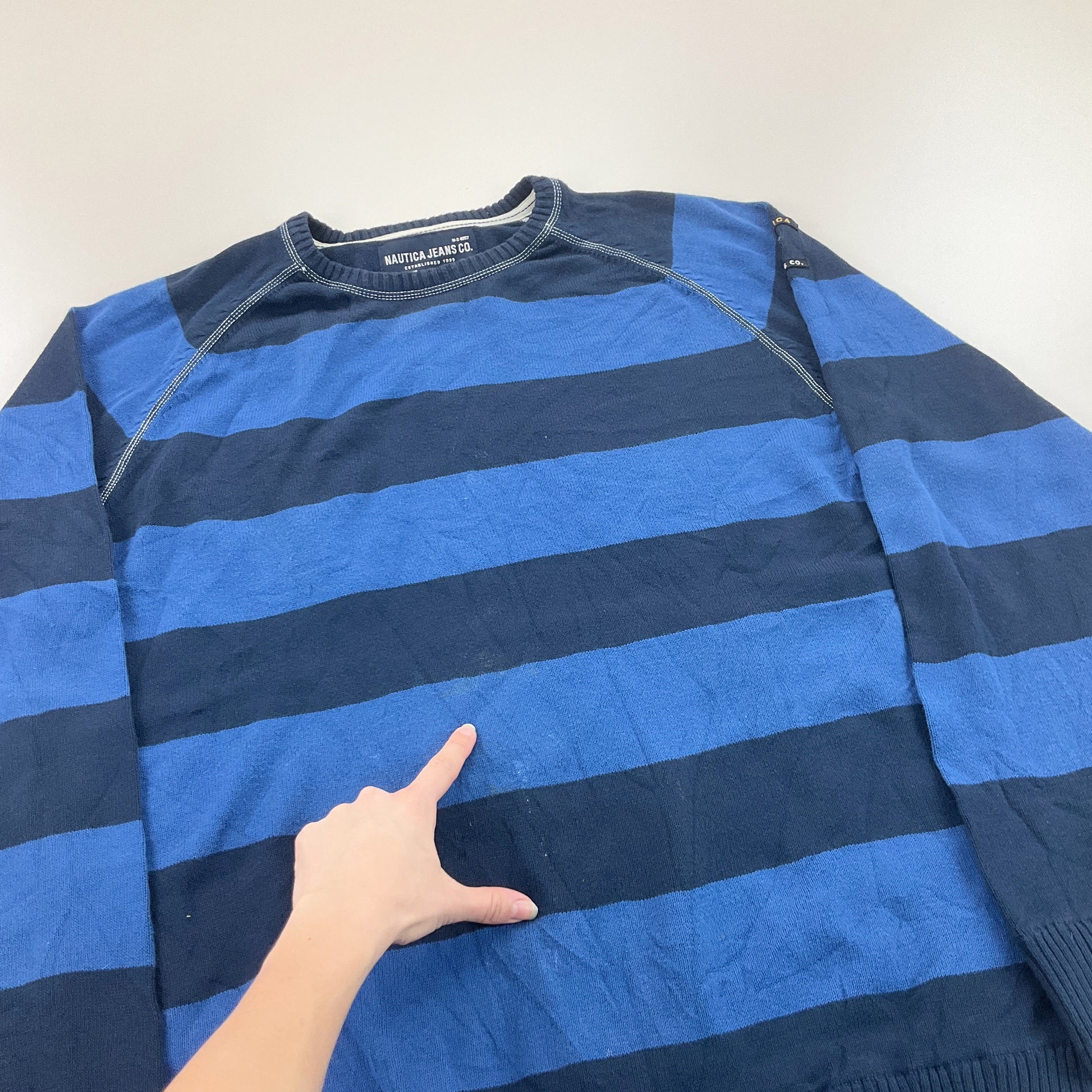 Nautica Mix Sweatshirt 3 PCS Set - XL-NAUTICA-olesstore-vintage-secondhand-shop-austria-österreich