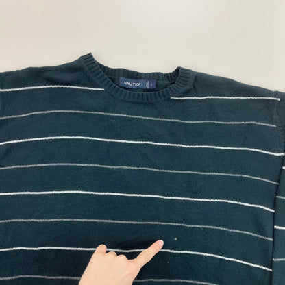 Nautica Basic Sweatshirt 3 PCS Set - Large-NAUTICA-olesstore-vintage-secondhand-shop-austria-österreich