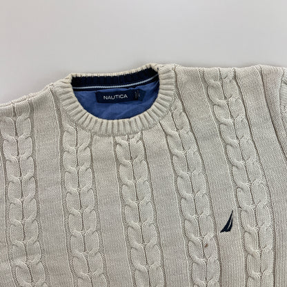 Nautica Basic Sweatshirt 3 PCS Set - Large-NAUTICA-olesstore-vintage-secondhand-shop-austria-österreich