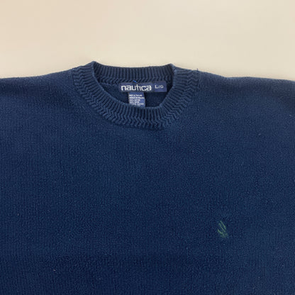Nautica Basic Sweatshirt 3 PCS Set - Large-NAUTICA-olesstore-vintage-secondhand-shop-austria-österreich