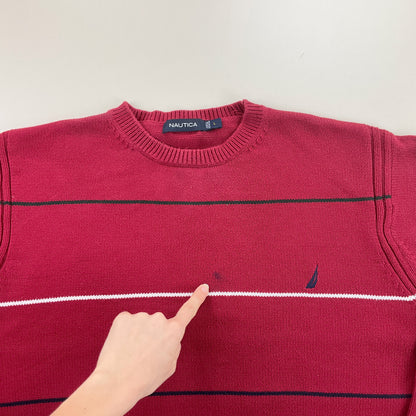 Nautica Basic Sweatshirt 3 PCS Set - Large-NAUTICA-olesstore-vintage-secondhand-shop-austria-österreich