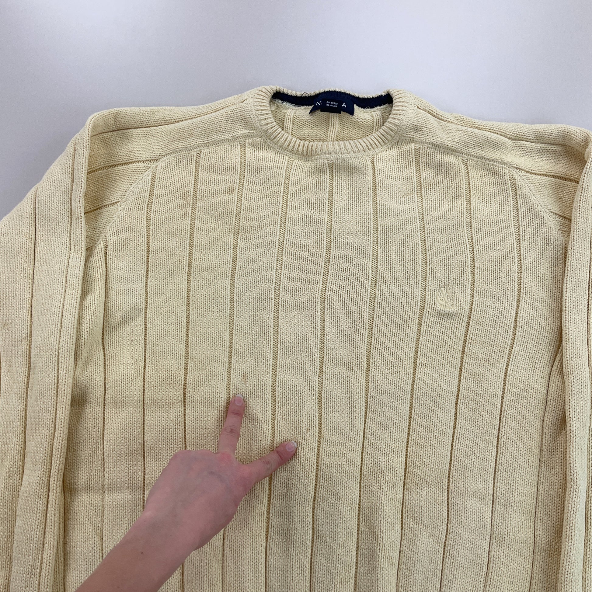 Nautica Basic Sweatshirt 3 PCS Set - Large-NAUTICA-olesstore-vintage-secondhand-shop-austria-österreich