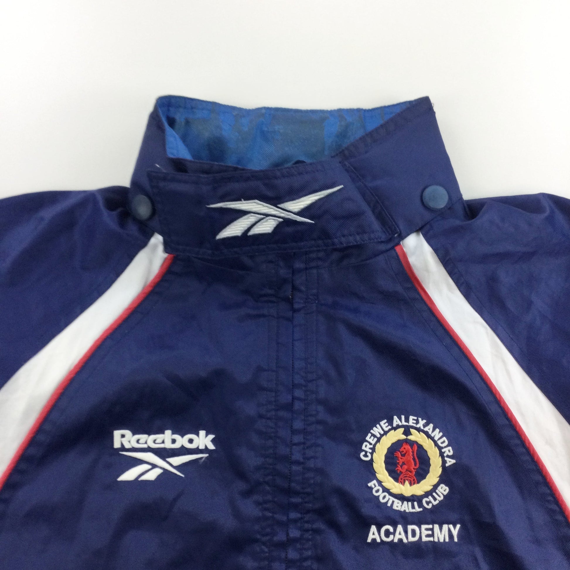 Reebok 90s Crewe Alexandra Academy Jacket - Large-REEBOK-olesstore-vintage-secondhand-shop-austria-österreich
