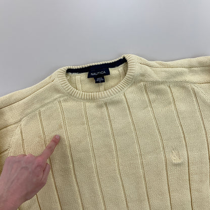 Nautica Basic Sweatshirt 3 PCS Set - Large-NAUTICA-olesstore-vintage-secondhand-shop-austria-österreich