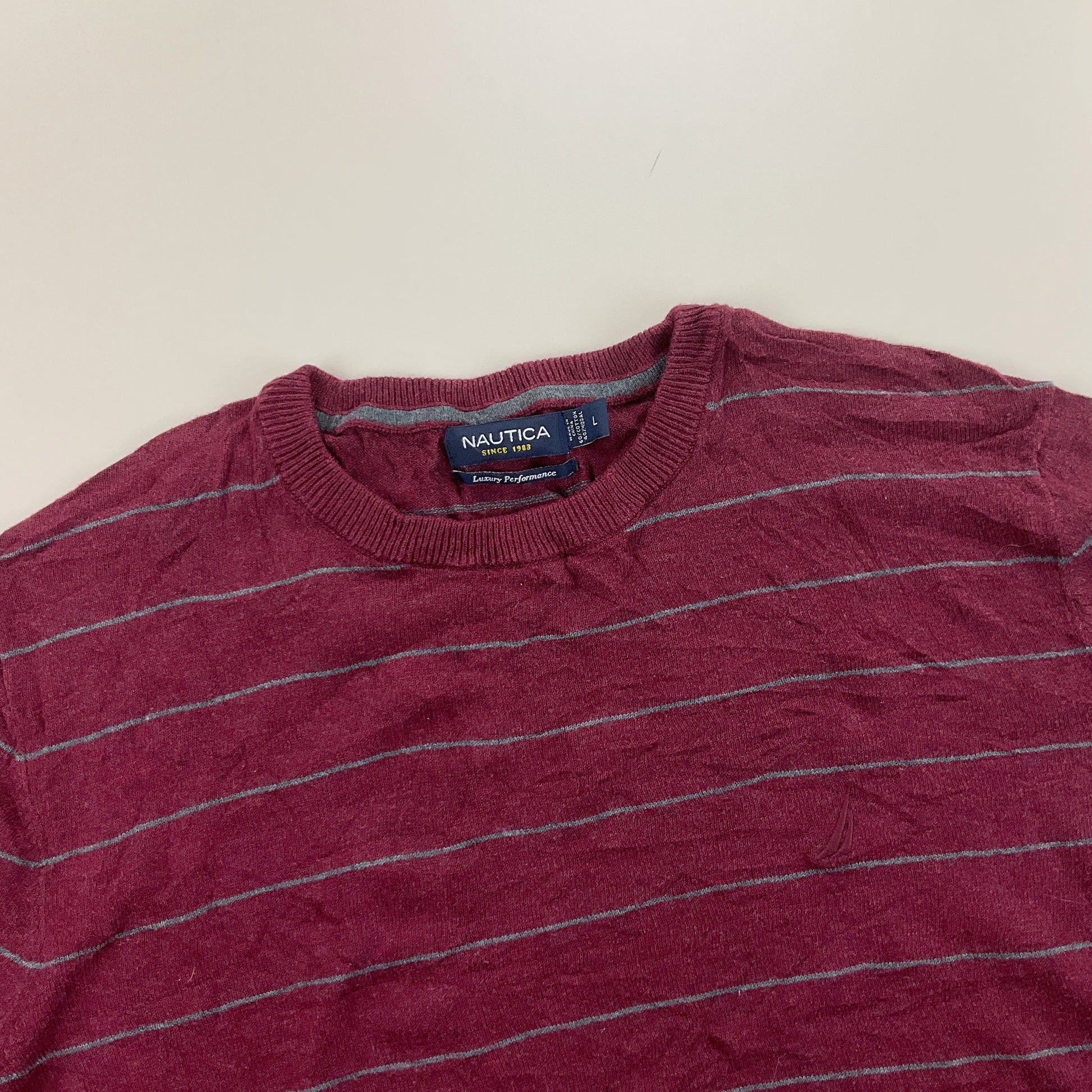 Nautica Basic Sweatshirt 3 PCS Set - Large-NAUTICA-olesstore-vintage-secondhand-shop-austria-österreich