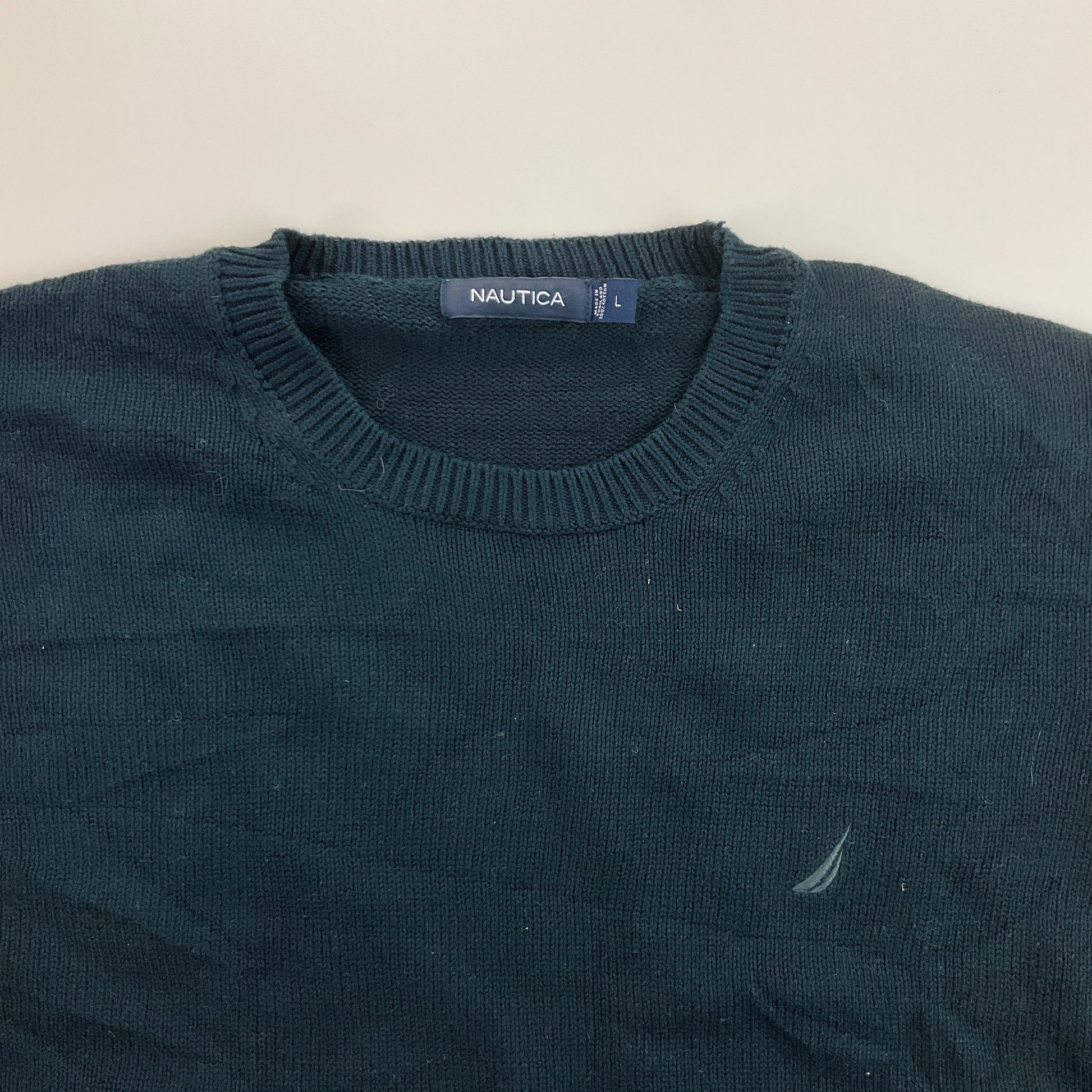 Nautica Basic Sweatshirt 2 PCS Set - Large-NAUTICA-olesstore-vintage-secondhand-shop-austria-österreich