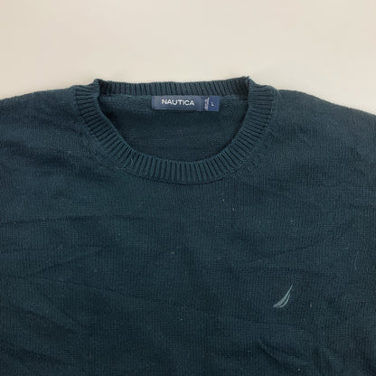 Nautica Basic Sweatshirt 2 PCS Set - Large-NAUTICA-olesstore-vintage-secondhand-shop-austria-österreich